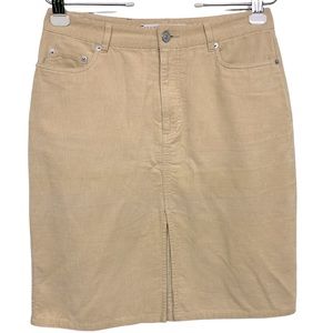 TOMMY HILFIGER Mini Corduroy Cotton Skirt  -Sz 6